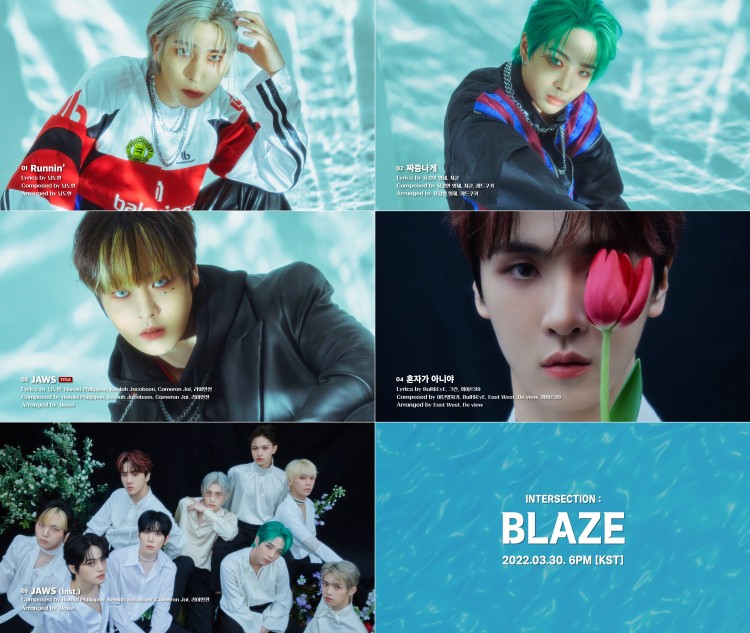 컴백 D-1 BAE173, 새 앨범 ‘INTERSECTION : BLAZE’ 하이라이트 메들리 공개! 강렬한 ‘JAWS’ → 스윗 보컬까지!